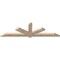 Ekena Millwork Kennewick Smooth Timber Gable Bracket, Douglas Fir, 96"W x 28"H x 3 1/2"D x 5 1/2"F, 7/12 Pitch GBW096X28X0406KEN00SDF - alternate 2